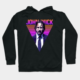 John wick Retro Hoodie